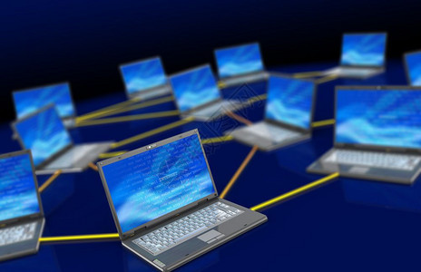 暗夜中的光网 3D图解助力计算机网络技术的深度开发